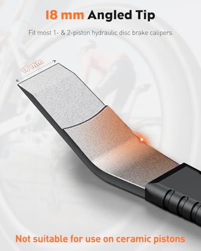 Pawfly Bike Brake Pad Spreader Tool for Bicycle Disc Brakes & Gap Regulator | Brake Caliper Compression Tool, Disc Brake Piston Press Tool, Brake Piston Pusher for Disc Brake Maintenance &Pad Replacement