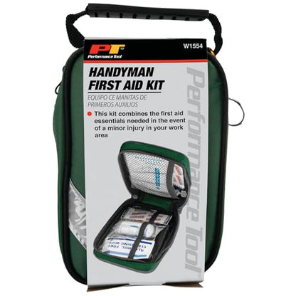 Performance Tool W1554 Handyman First Aid Kit - style: First Aid Kit Zipper Case