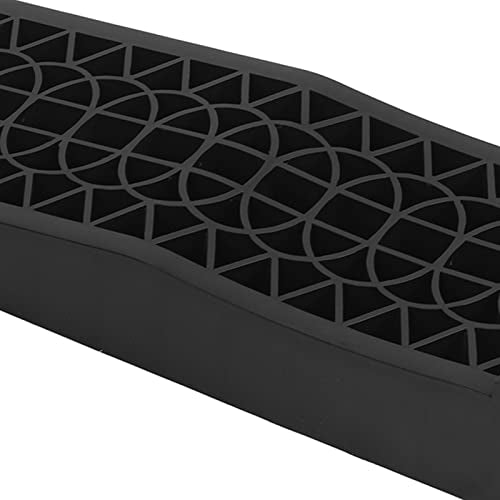 1 Pair Car Service Ramps for Vehicle Maintenance, 4400 Lbs Acity PP Tire Ramps, Universal Truck Auto Lift for Chassis Engine Repair, Portable Nonslip Wheel Ramp Set