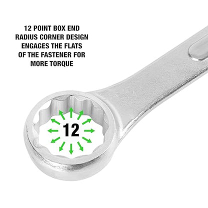OEMTOOLS 22128 30mm Jumbo Combination Wrench, Combination Wrench Set Jumbo, Metric Combination Wrenches Set, OEM TOOLS Individual Metric Wrenches - size: 30mm