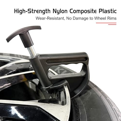 Tire Bead Clamp, Rim Depressor, Tire Bead Breaker, Tire Changing Tool, Tire Assistance Tool, Hardened Plastic, for Tire Changer