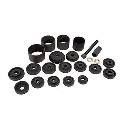 OEMTOOLS 27205 23 Piece Front Wheel Bearing Removal Kit, FWD Wheel Bearing Press Kit, 23 Part Bearing Puller Set, Bearing Puller Kit with Storage Case