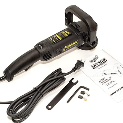 Meguiar's MT300 Variable Speed Dual Action Polisher, Professionally Designed Car Scratch Remover and Car Polisher with Digital Torque Management, 1 Count