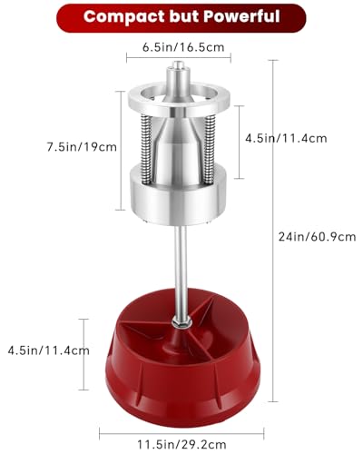 ATPEAM Portable Bubble Wheel Balancer - Heavy Duty Tire Balancing Machine for Car and Light Truck Wheel Repair