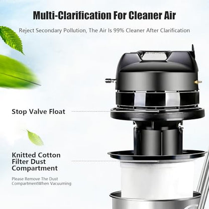 40L/11Gal Commercial Carpet Cleaner Machine, 6-in-1 with Dual Motors | Professional Heavy-Duty Floor Cleaner for Home & Commercial, Upholstery & Hard Floor (2-Parcel Ship)