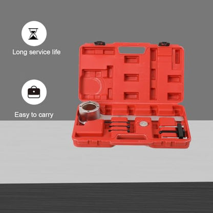 Crankshaft Damper Remover Puller Crankshaft Pulley Removal Install Tool Universal Crankshaft Pulley Puller Set forJaguar L-and RoverV8 Engine 3.2-4.4L