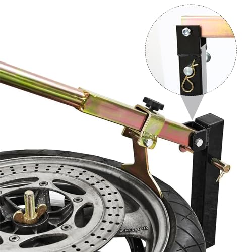 Tire Change Stand for 16" to 21" Tires, Portable Motorcycle Tire Changing Stand With Adjustable Bead Breaker Lever