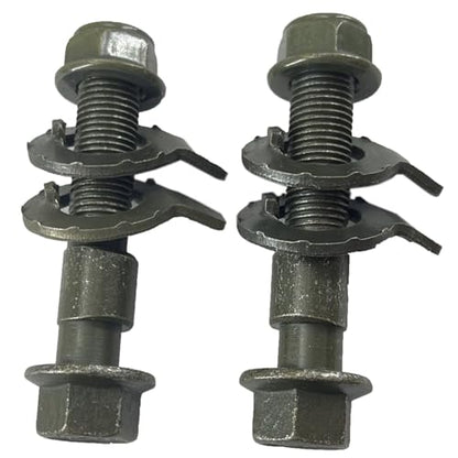 2pcs 16mm Adjustable Camber Correction Alignment Kit Fit Front Wheels Cam Bolts Compatible with Acadia Civic CR-V Element HR-V Odyssey Pilot