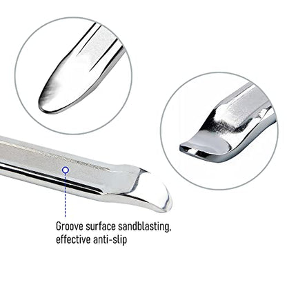 20-Inch Tire Iron, Heavy Duty Tire Spoons Lever Bar, Professional Tire Changing Tool for Installing and Removing and Repairing Wheel Tires of Cars, Motorcycles, Scooter Bicycles - size: 20 inch