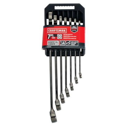 CRAFTSMAN SAE Long-Panel Wrench Set, 7 Piece (CMMT87012) - style: 7 Piece SAE