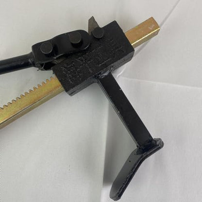 Tire Changing Tool, Manual Portable Metal Car Motorcycle Tire Changer, Easy Use Car Spreader Tool, Multi-Purpose Metal Tire Bead Breaker Tool with Clear Gears for Sedan, Caravan, Minivan