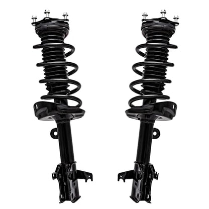 Detroit Axle - Front Struts for 2007 2008 2009 2010 2011 2012 Acura RDX, Complete Struts with Coil Spring Assembly Replacement - size: 11607_11608/Pair