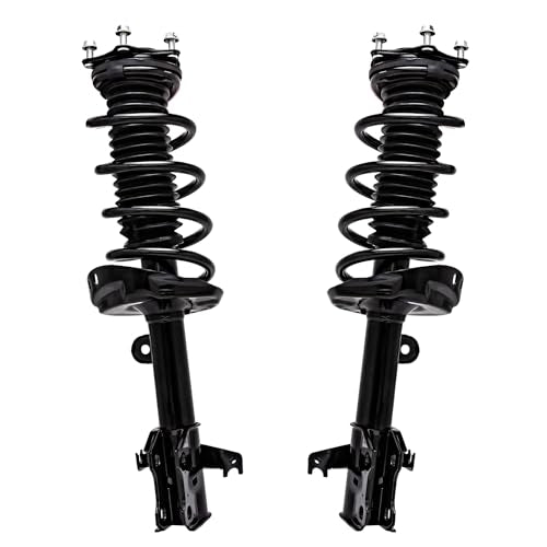Detroit Axle - Front Struts for 2007 2008 2009 2010 2011 2012 Acura RDX, Complete Struts with Coil Spring Assembly Replacement - size: 11607_11608/Pair