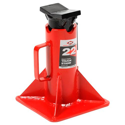 AFF 22 Ton Safety Stand - Super Duty Jack Stand for Trucks & Equipment - Pin-Style, Heavy Gauge Steel, ASME PASE-2014 - Pack of 1 - (Available in 2 Duty Levels)