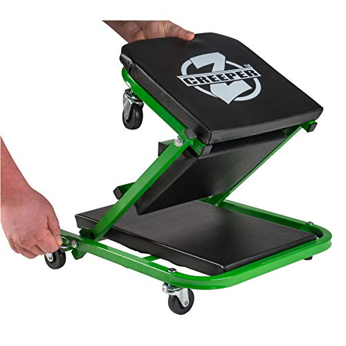 Pro-LifT C-2036DG Black/Green 300 Lbs Mechanic Creeper - color: Green