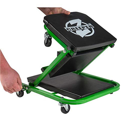 Pro-LifT C-2036DG Black/Green 300 Lbs Mechanic Creeper - color: Green