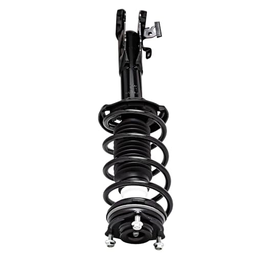 Detroit Axle - 1.8L Front Struts for 2006-2011 Honda Civic [Coupe] 2007 2008 2009 2010 Pair Complete Quick Strut w/Coil Spring Assembly Replacement Suspension Shocks - size: 11813_11814/Pair