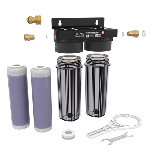 Deionized Spot-Free Car Wash Rinse System Unit, Spotless Water Deionizer for Car Washing, RV, and Motorcycle, Without Hose - size: Regular Without Hose