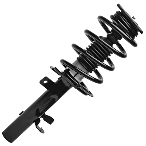 Detroit Axle - 4pc Struts Shock Absorbers Kit for 14-19 Ford Escape, 2 Front Struts w/Coil Spring 2 Rear Shocks Absorbers 2014 2015 2016 2017 2018 2019 Replacement Suspension - size: 4AQ47027/Shock Kit