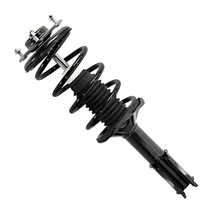 Detroit Axle - Front Struts & Coil Springs Sway Bar Links Replacement for 2002 2003 2004 2005 Mitsubishi Lancer ES - 4pc Set - size: 4QS47357/ sway kit