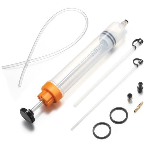 FOUR UNCLES Fluid Extractor & Filling Pump for Easy Oil Change - size: 500cc(70cm hose)