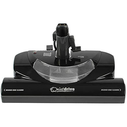 Cen-Tec Systems, 94775, CT20QD Quiet Drive Central Vacuum Nozzle with Integrated Wand, Black - size: CT20QD w/ Flush Wand