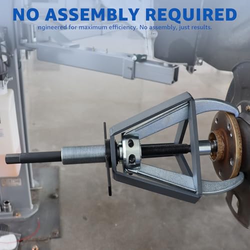 HKTE 2-Ton 3-Jaw Gear Puller, 1.58-6.69 Inch Jaw Range, Heavy Duty Forged Steel Tool for Gears, Bearings, Pulleys, Flywheels in Mechanical & Auto Repair - color: 2ton