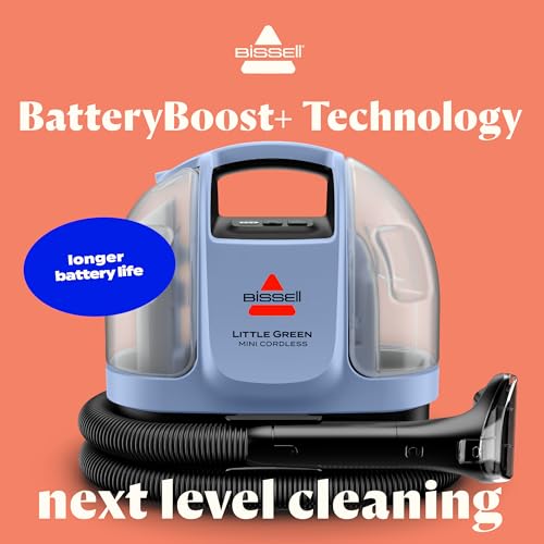 BISSELL Little Green Mini Cordless Cleaner, Lake Edition, 4015L - style: Little Green Mini Cordless Lake