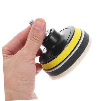 ABOOFAN -in-one Car Polishing Kit 5 Sets Wool Felt Polishing Wheel for Drill Buffing Wheel Kit Sanding Disc Pad Angle Grinder Car Pad