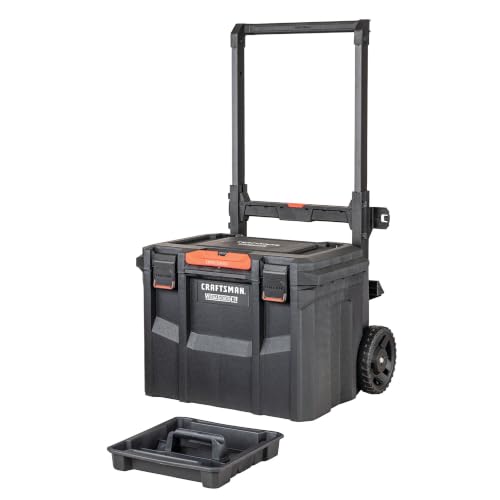 CRAFTSMAN VERSASTACK XL Tool Box, Waterproof Indoor/Outdoor, Stackable Tool Storage, Lockable, 21 Inch (CMST21430)
