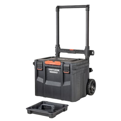 CRAFTSMAN VERSASTACK XL Tool Box, Waterproof Indoor/Outdoor, Stackable Tool Storage, Lockable, 21 Inch (CMST21430)