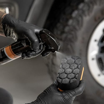 CERAKOTE Foam Applicator Pad (Pack of 3) - Durable Foam Material - Textured Application Surface for Automotive Tire Coatings