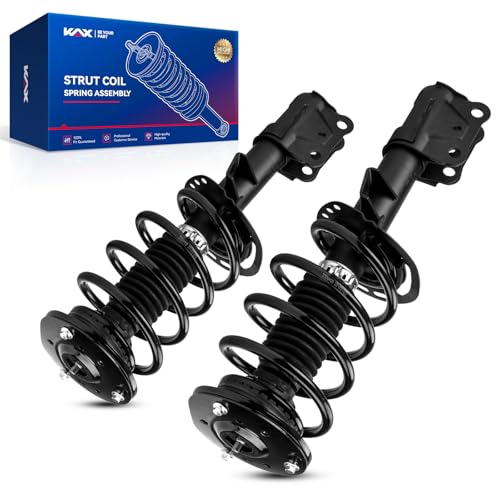 KAX 2PCS Front Complete Struts Assemly w/Coil Spring Replacement for Ford | 2015-2020 Ford Fusion 1.5T FWD, 2015-2020 Ford Fusion SE 2.5L FWD, 2013-2014 Ford Fusion 2.5L/1.6T - size: 13-20 Fusion - Front