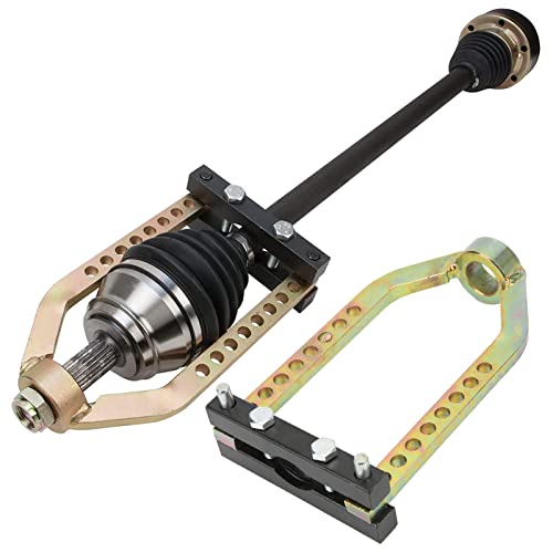 CV Joint Puller Tool,Universal CVJ CV Axle Separator, Removal Tool for Propshaft, 9 Holes, Zinc Plated Steel, Easy Removal of CV Joint, U,Joints, Axle, and Shaft