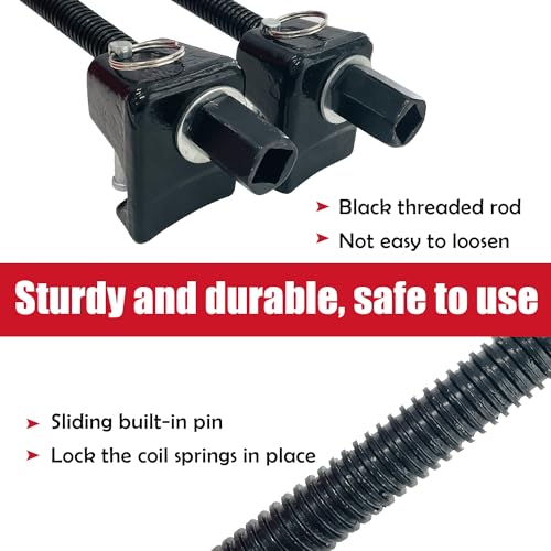 Strut Spring Compressor, 11-1/2" Macpherson Strut Spring Compressor Tool Set, 1/2" Drive, 13/16" Socket to Compress the Coil Spring Tool- 2 Pack