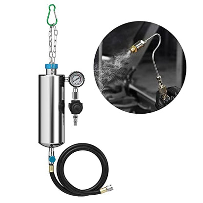 Fuel Injector Cleaner,C80 CFS Series Injector Cleaner, Automotive EFI-Fuel Injector Cleaner Machine,Non-Dismantling Fuel System Cleaner,Intake System Cleaning,TWC Converter Cleaning,1000ML 150PSI - style: C80 With Box