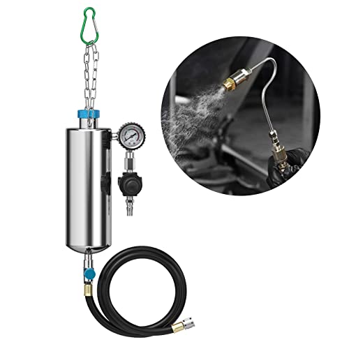 Fuel Injector Cleaner,C80 CFS Series Injector Cleaner, Automotive EFI-Fuel Injector Cleaner Machine,Non-Dismantling Fuel System Cleaner,Intake System Cleaning,TWC Converter Cleaning,1000ML 150PSI - style: C80 With Box