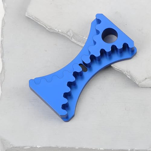 Car Engine Cam Gear Lock Timing Belt Installation Tool Blue Aluminum Compatible with Acura B - color: Blue