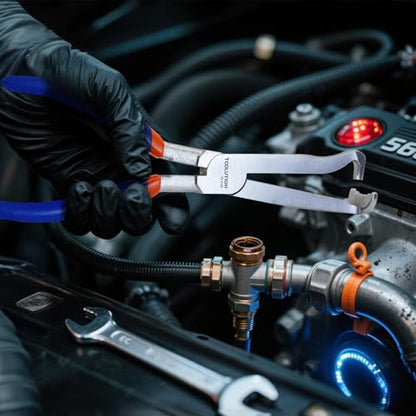 2pcs 8" Electrical Disconnect Pliers Set - color: 2pcs