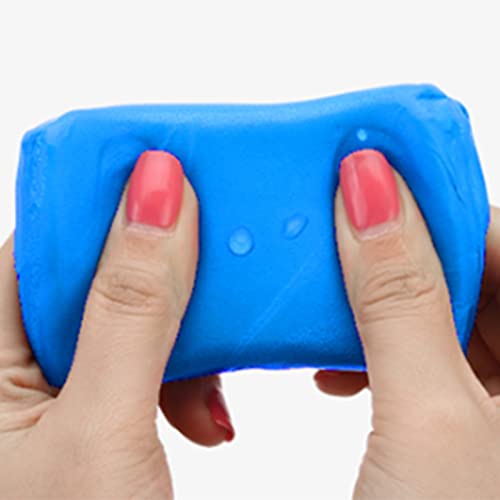 Keenso Car Clay Bar, Reusable Auto Detailing Clay with Fine Fiber Rubber for Car Body Glass Mirror Bumper, Safe