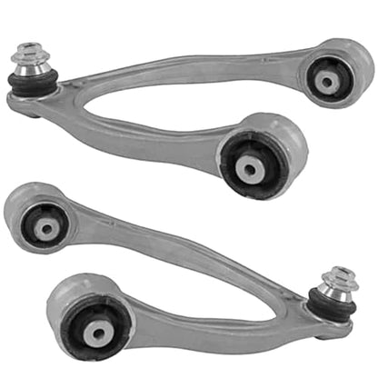 Detroit Axle - RWD Front Struts Kit for 2015-2019 Mercedes-Benz C300, 2 Struts with Coil Spring 2 Upper Control Arms with Ball Joint 2016 2017 2018 Replacement Suspension Kit - size: 4CQ501512/Big Kit