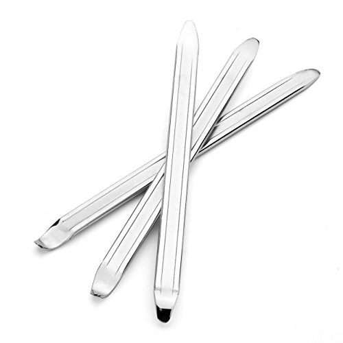 Fasmov 3 Pcs Irons Changing Tool, 12 inch Tire Iron Spoons Changing Lever Bar, Motorcycle Tire Spoons Set, Tire Remove Tool for Bike Motorcycle Scooter Bicycle Mower