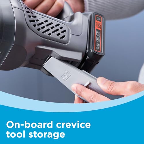 BLACK+DECKER 20V dustbuster Small Vacuum Cleaner Portable Vacuum Hand Held Cordless for Home and Car, Includes Rechargeable Battery (BCHV001C1) - style: Handheld Vacuum Kit