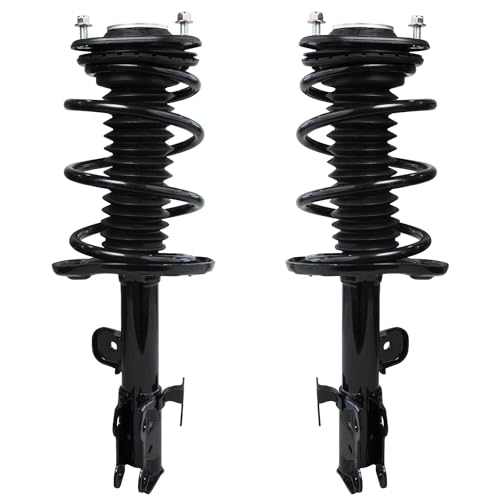Detroit Axle - Front End 16pc Suspension Kit for 2006-2012 Toyota RAV4 | 2 Ready Struts 2 Lower Control Arms 4 Tie Rods 4 Front Rear Sway Links 2 Rear Shock Absorbers 2 Boots Replacement [2.4L 2.5L] - size: 16ACQS2500686/Big Kit