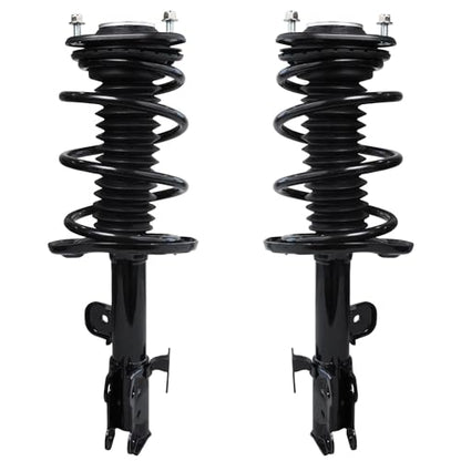 Detroit Axle - Front End 16pc Suspension Kit for 2006-2012 Toyota RAV4 | 2 Ready Struts 2 Lower Control Arms 4 Tie Rods 4 Front Rear Sway Links 2 Rear Shock Absorbers 2 Boots Replacement [2.4L 2.5L] - size: 16ACQS2500686/Big Kit