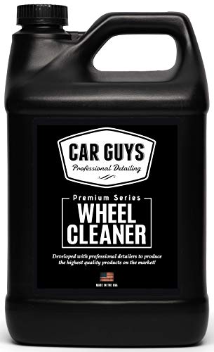 CAR GUYS Wheel Cleaner 1 Gallon Refill | Effective Rim and Tire Cleaner | Safe & Versatile Brake Dust Remover | 1 Gallon (Sprayer Not Included) - size: 1 Gallon Refill
