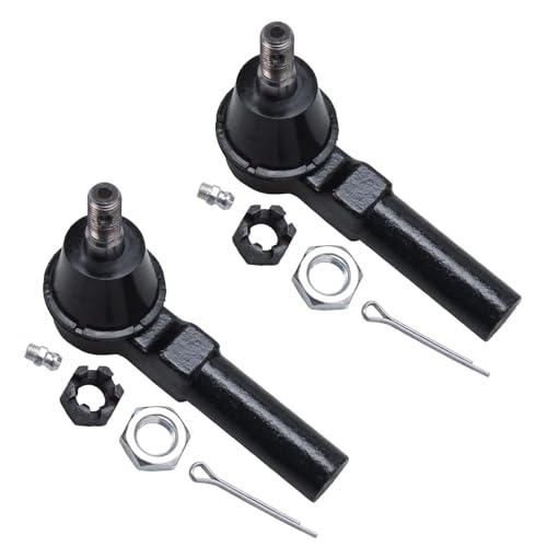 Detroit Axle - Front Struts Suspension Kit for Ford 1995-2003 Windstar, 2 Quick Struts with Coil Spring 2 Outer Tie Rod End Links 1996 1997 1998 1999 2000 2001 2002 Replacement - size: 4QS42933/ Big strut kit