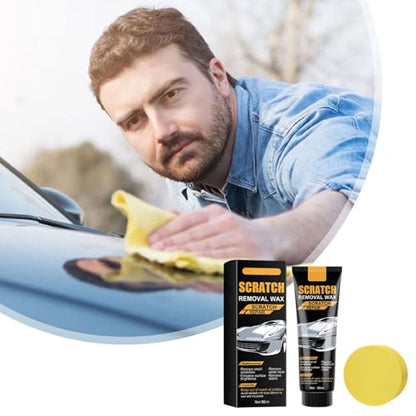 Car Scratch Remover Wax, Scratch Remover for Vehicles, Car Polishing Wax Scratchs Remover Cars Paint Scratchs Repair Kit for Deep Scratches (2) - color: 2