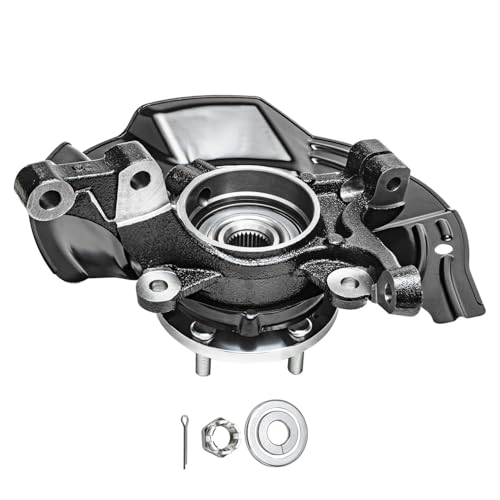 Detroit Axle - 2.0L Front Struts & Loaded Knuckle Kit for 2011 Kia Optima, 2 Steering Knuckles w/Wheel Bearing Hubs Assembly 2 Struts with Coil Spring Replacement Suspension Kit - size: 4QU47765/ Big strut kit