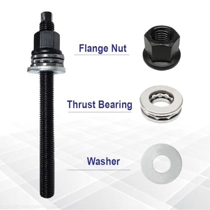 (2PCS) LS Harmonic Balancer Installation Tool, Crank Pulley Install Tool 551141, Compatible with GM 1997-UP V8 LS1 LS2 LS3 LS4 LSX LSA LS6 LQ4 LQ9, with Thrust Bearing